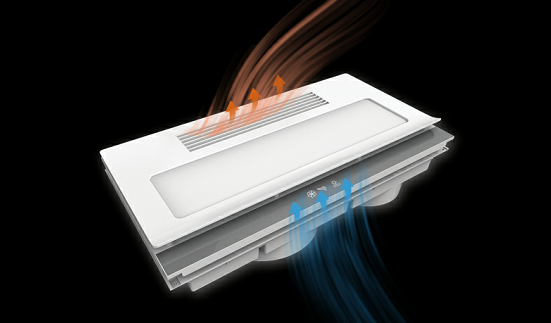 一體式浴霸面板燈如何更換？